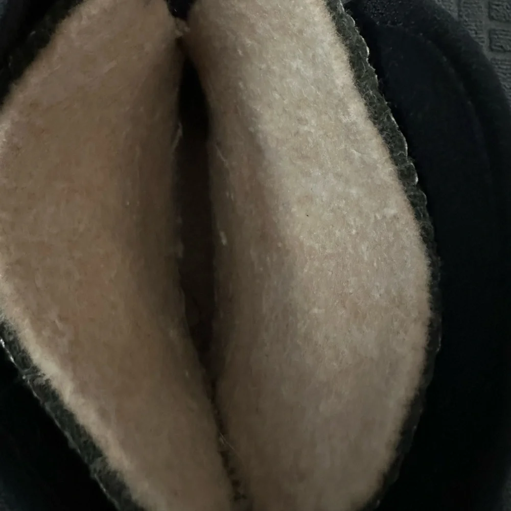 Black Kids Snow Boots